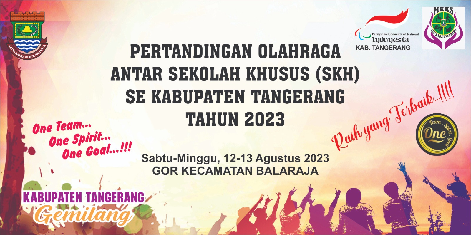 Kejuaraan Bupati Cup 2023 Cabang Atletik National paralympic Comittee (NPC) Kab. Tangerang