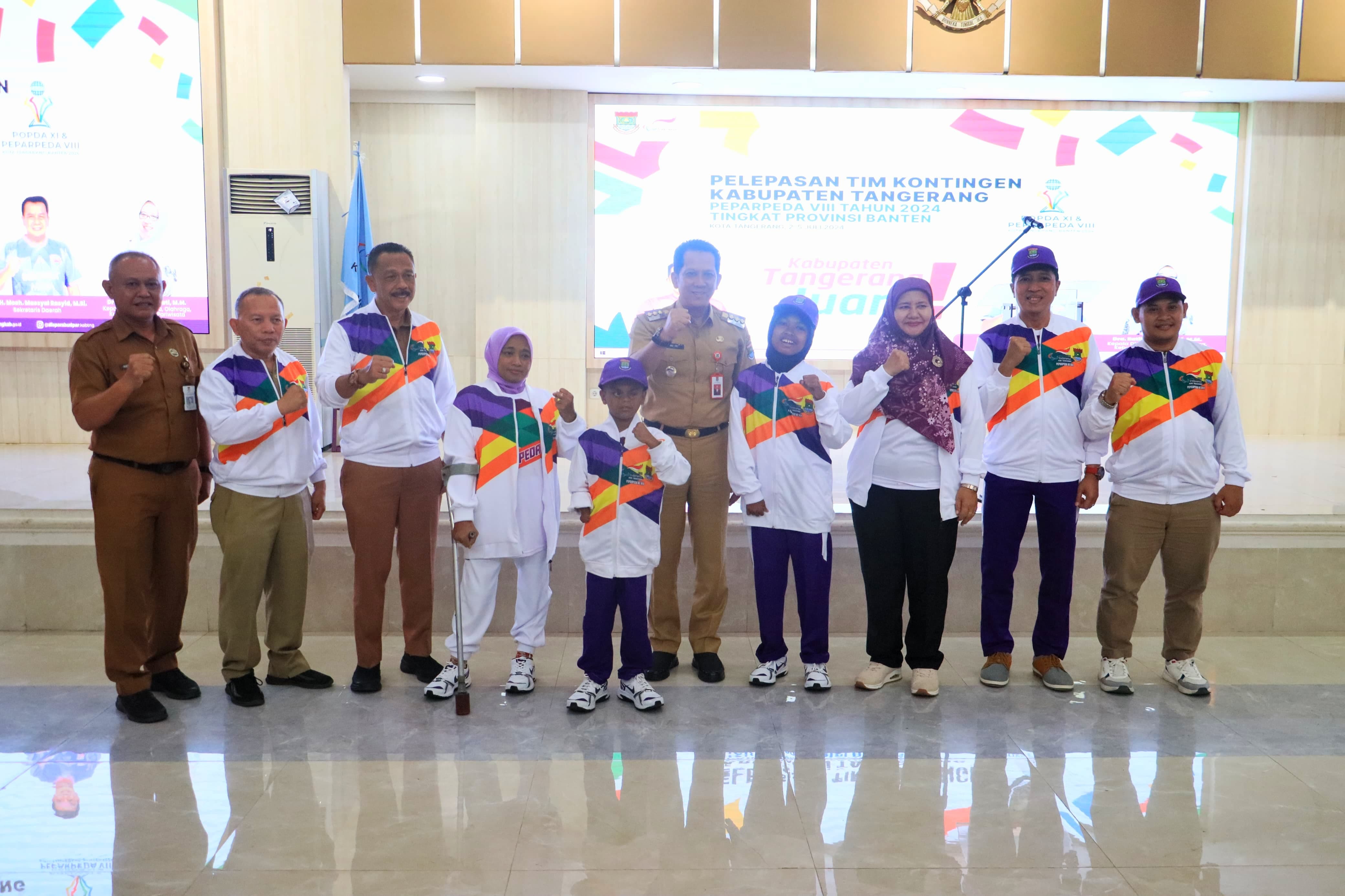 Atlet Pelajar Paralimpik Kabupaten Tangerang Siap Berlaga di PEPARPEDA VIII Banten